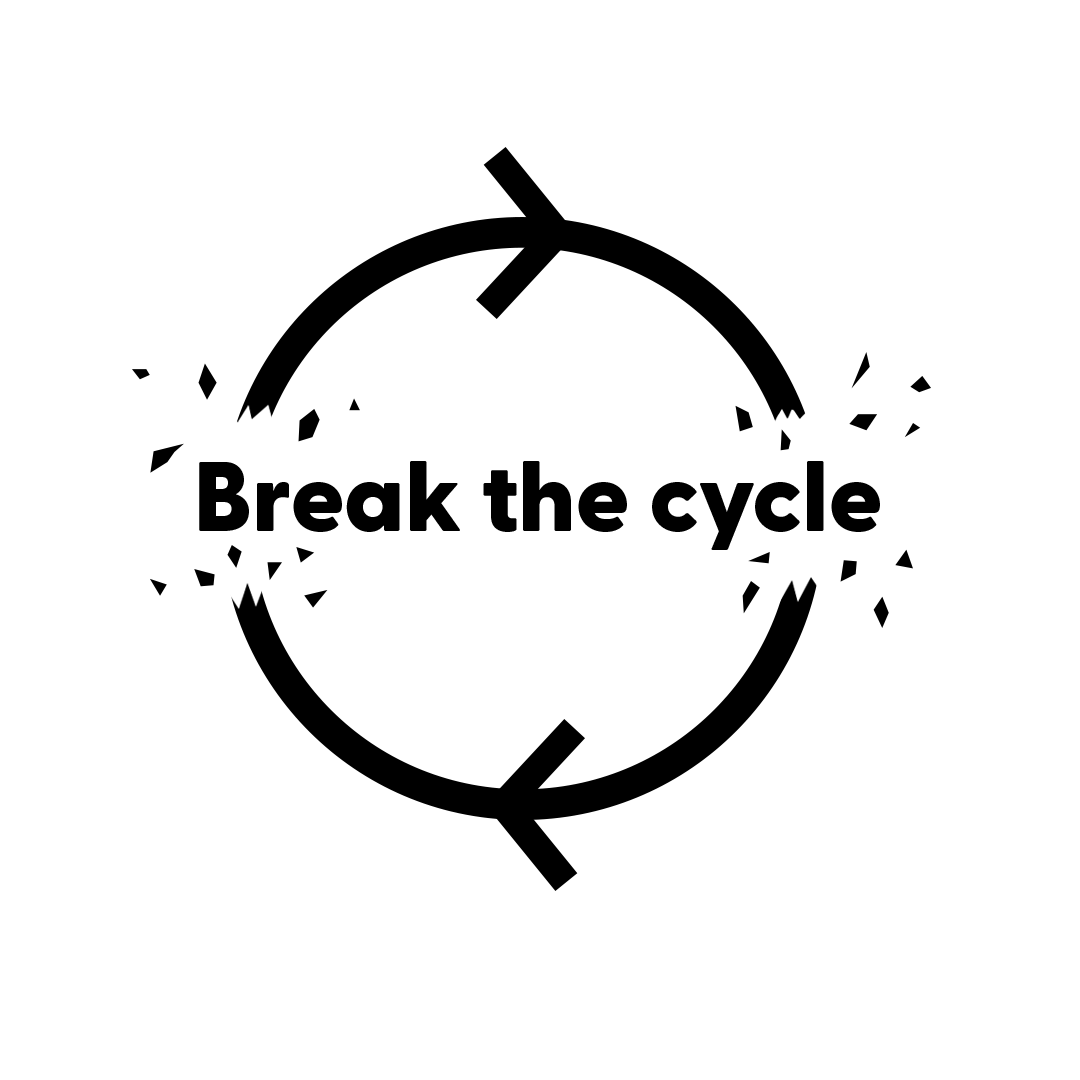 Break the cycle drawing